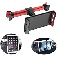 Homeet Soporte Tablet Coche Soporte para Reposacabezas Sporte del Asiento Trasero Soporte Base Ajustable 360° Silicona…